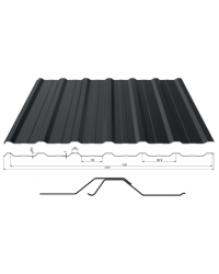 Profiliuota stogo danga T18