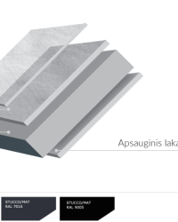 Skardinės čerpės Blachotrapez