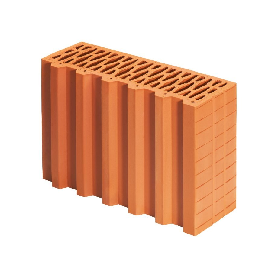 Keraminis blokas 38 P+W Pusinis