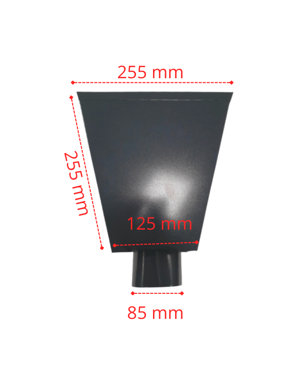 piltuvas plokščiam stogui