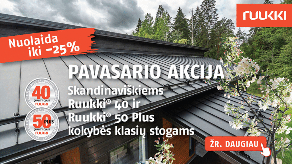 RUUKKI PAVASARIO AKCIJA